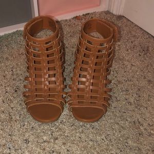 Gladiator Chunky Heels